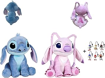 Peluche stitch rose et bleu Clearance