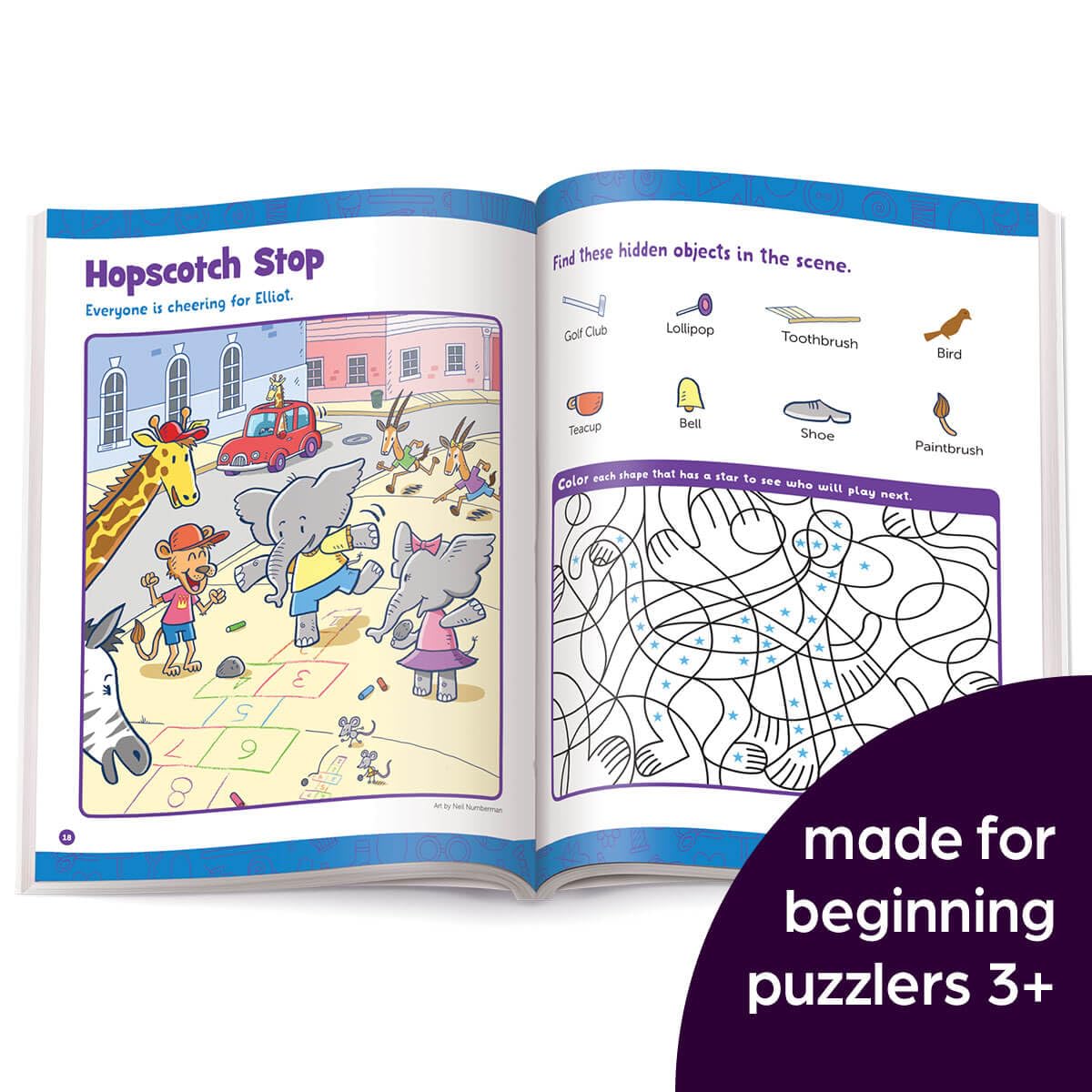 Jumbo Book of My First Hidden Pictures: 115+ Hidden Pictures Puzzles in Highlights Activity Book, Seek and Find Puzzles for Kids 3+ (Highlights Jumbo Books & Pads)