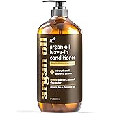 Artnaturals Argan Oil Leave-In Conditioner - (12 Fl Oz / 355ml) - Made with Organic and Natural Ingredients - for All Hair Types – Treatment for Damaged, Dry, Color Treated and Hair Loss (ANHA-0802)