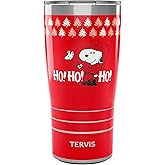 Tervis Traveler Peanuts - Ho Ho Ho Christmas Triple Insulated Tumbler Travel Cup Keeps Drinks Cold & Hot, 20oz, Stainless Steel