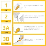Sika Sikaflex EBT+ Black Adhesive Sealant Filler 300ml Multi-Purpose view 4