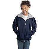 Port Authority Youth Team Jacket. YJP56, Bright Navy/Light Oxford, M