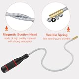 Partideal 2 PCS Magnetic Pickup Kit Black 55cm 73cm Telescopic Tools view 3