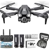 MOCVOO Drone with Camera for Adults, 1080P HD Mini FPV Drones for Kids Beginners, Foldable RC Quadcopter Toys for Boys Girls with Altitude Hold, 3D Flip, 3 Speeds, Headless Mode, Carrying Case