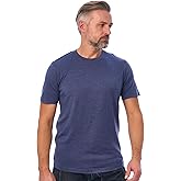 Merino Wool T-Shirt Mens - Short Sleeve Merino Wool Shirts for Men Sport Lightweight Thermal Base Layer Hiking Tshirt