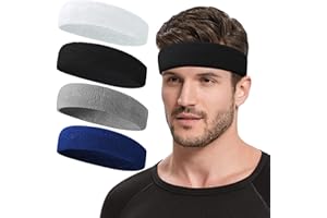 Towel Headband Fashion Sweatbands Sports Headband Soft Organic Cotton Outdoor Head Sweat Band for Men & Women Yoga Exercise12