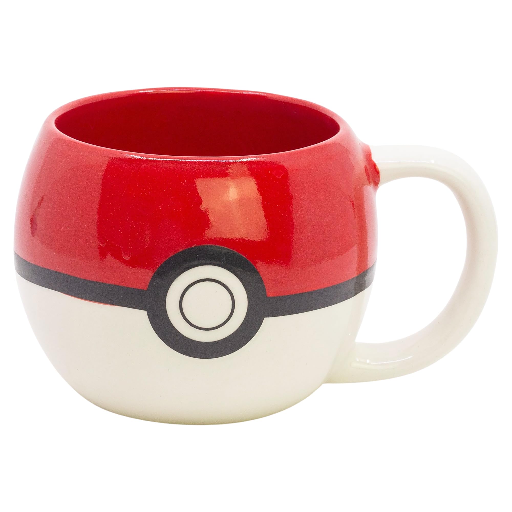 STOR Pokemon Pokeball 3D Ceramic Mug in A Gift Box