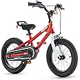 RoyalBaby Kids Bike EZ Balance to Pedal Dual Handbrake Toddlers Boys Girls Bicycle 12-20 Inch for Age 3-10 Years