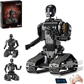 STEM RC Robot Building Kit, Programmable Remote &amp; App Control Robot Toy | Robotics Building Set with LED Light-Up Eyes, Compatible with Lego Robot, Birthday Gifts for Boys Teens Adults, 588 PCS