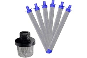TALSWIF Replacement Filters Set for Graco Paint Sprayer Filters, Includes 1pk 288716 3/4-Inch Inlet Strainer Thread & 6pk 288749 Airless Spray Gun Filter, Fits Graco Airless Paint Sprayers Gun