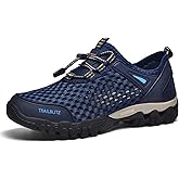 TRAILBLITZ Water Shoes Men Quick Drying Outdoor Hiking Barefoot Boat Footwear Aqua Shoes for Water Sport Waders Diving Hiking Sailing Travel Beach Wading Swimming Fishing Kayaking