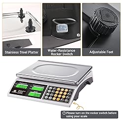 BROMECH Price Computing Scale, 66lb Digital