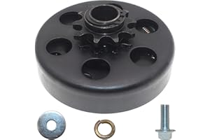 MAXANDA 10 Tooth Clutch For Predator 212cc 196cc Clutch 3/4 Bore Centrifugal Clutch 420 41 40 Chain For Honda GX160 GX200 GX140 GC120 GC160 GC190 6.5 HP Go Kart Mini Bike