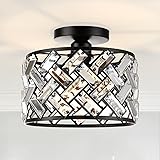 FRIDEKO HOME Light Fixtures Ceiling Mount - Black