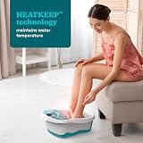 Homedics Deep Relaxation Foot Spa Massager with Heat Keep Warm Bubble ACU-Nodes view 3