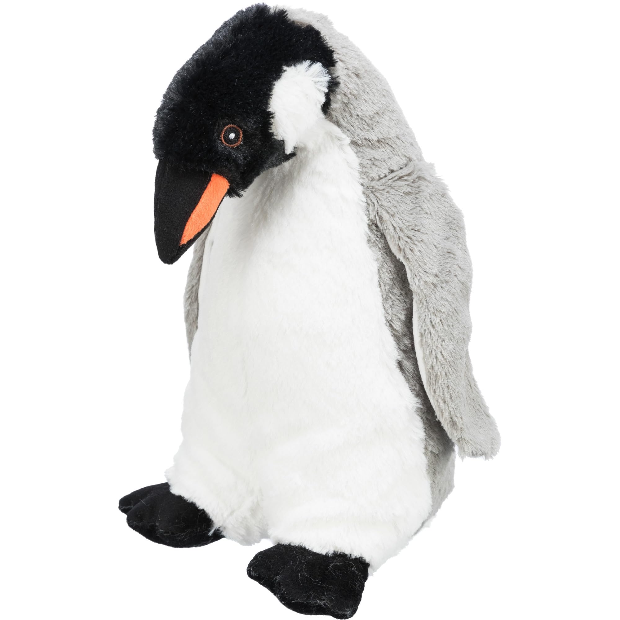 TRIXIE Be Eco Penguin Erin, 28 cm – Eco-friendly penguin plush toy from recycled materials – Black-and-white cuddly toy for sustainable play - 34884