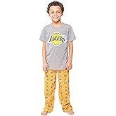 Ultra Game Youth NBA Official 2-Piece PJs Lounge Pants & Tee Set