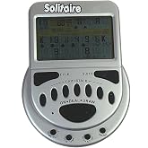 John Hansen CS3010 Mega Screen Solitaire Handheld Electronic Game, Blue