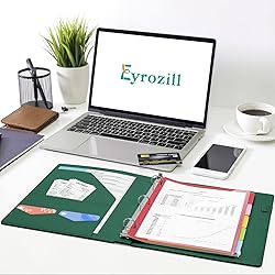 Eyrozill Professional Leather Binder Portfolio with