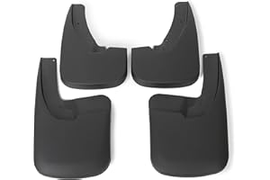 ECOTRIC Mud Flaps Guards Compatible with 2009-2018 Dodge Ram 1500 2500 3500 with Fender Flares Replacement for 82214137 Front