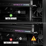 upHere GB70K GPU Support Bracket Adjustable Height Magnetic Graphics Card Sag view 3