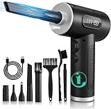ONEWAY Compressed Air Duster Reusable Cordless with LED Light 3 Gear