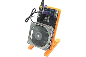 New Upgraded NerdQaxe++ Rev 6.1 6T 100W BTC Miner 2.4G WiFi 16.5 J/TH Crypto Machine, Quiet Open-Source Mining Machine, Dual 