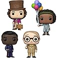 Wonka (2023) Funko Pop! Movies Complete Set (4) Willy Wonka, Prodnose, Noodle and Slugworth