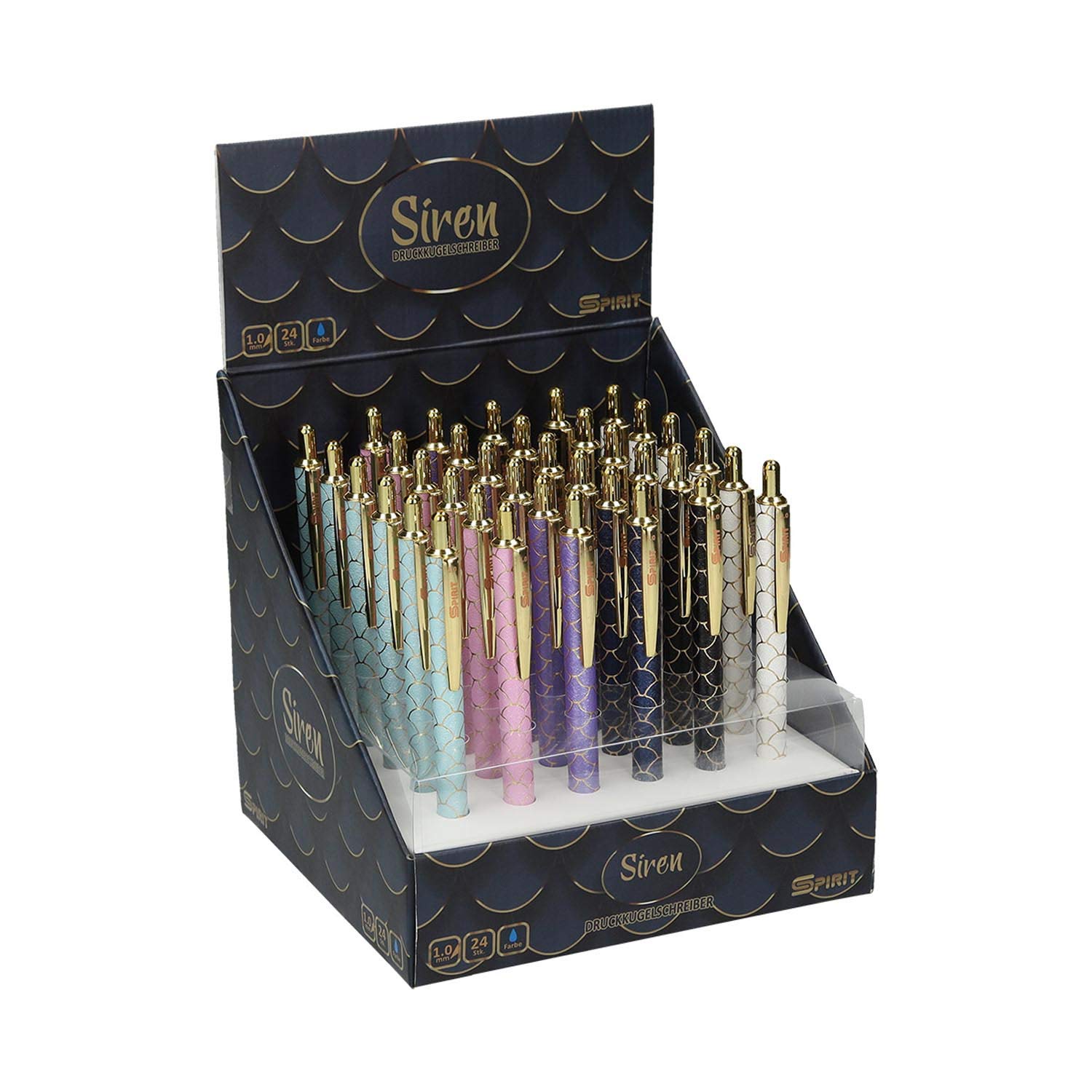 TIPTOP OFFICE Siren Ballpoint Pen – Pack of 24