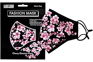MODGY Fashion Mask 3-Layer Cloth Face Masks