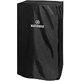 Masterbuilt® 40-inch Vertical BBQ Smoker Weather-Resistant Polyester Cover to Fit All Masterbuilt 40-inch Vertical Smokers in Black, Model MB20080210