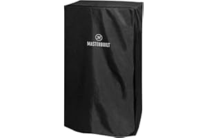 Masterbuilt® 40-inch Vertical BBQ Smoker Weather-Resistant Polyester Cover to Fit All Masterbuilt 40-inch Vertical Smokers in Black, Model MB20080210