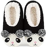 The Metluks Cute Animal House Slippers, Warm Fuzzy Slipper Socks with Grippers Non Slip, Cozy Funny Gifts