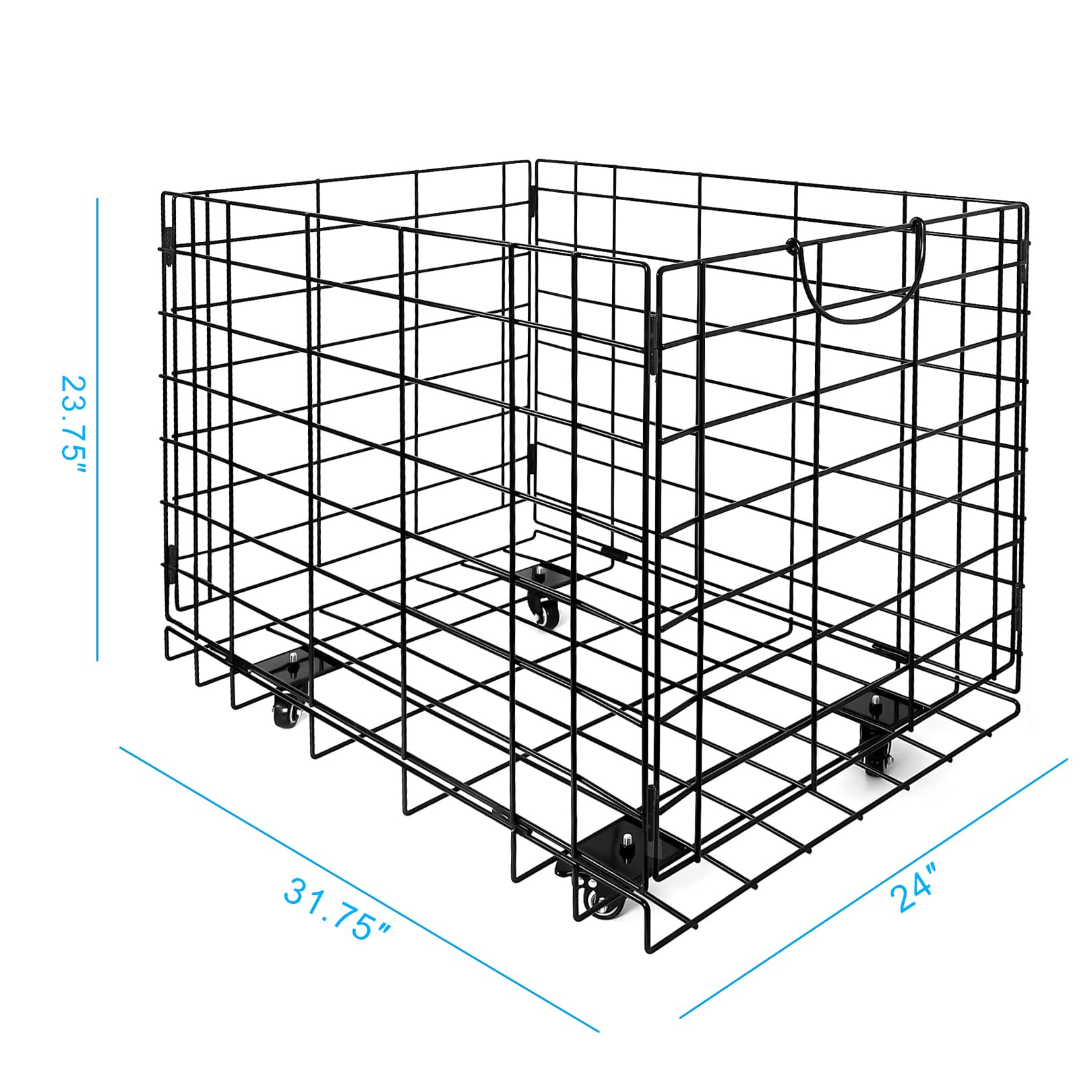 Aoneky Ball Storage Organizer - Convenient Ball Cart - Ball Bin