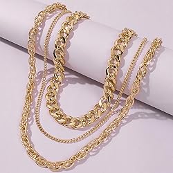 Your Always Charm Chunky Gold Necklace for Women