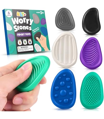 Lot De 4 Fidget Toys Little Ouchies - Jouets Anti-Stress Avec Picots Pour Adultes Et Ados, Stimulation Sensorielle - 9