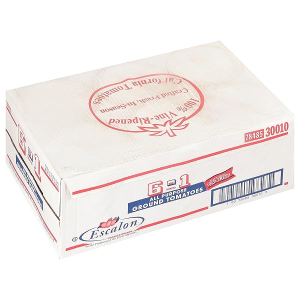 ESCALON 6 IN 1 ALL PURPOSE GROUND TOMATOES, 6 LB 9 OZ CAN