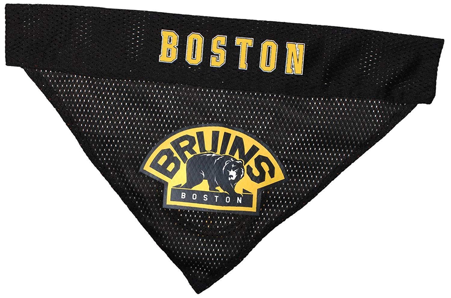 Pets First NHL Boston Bruins Bandana for Dogs & Cats, Small/Medium. - Cute & Stylish Bandana! The Perfect Hockey Fan Scarf Bandana, Great for Birthdays Or Any Party!