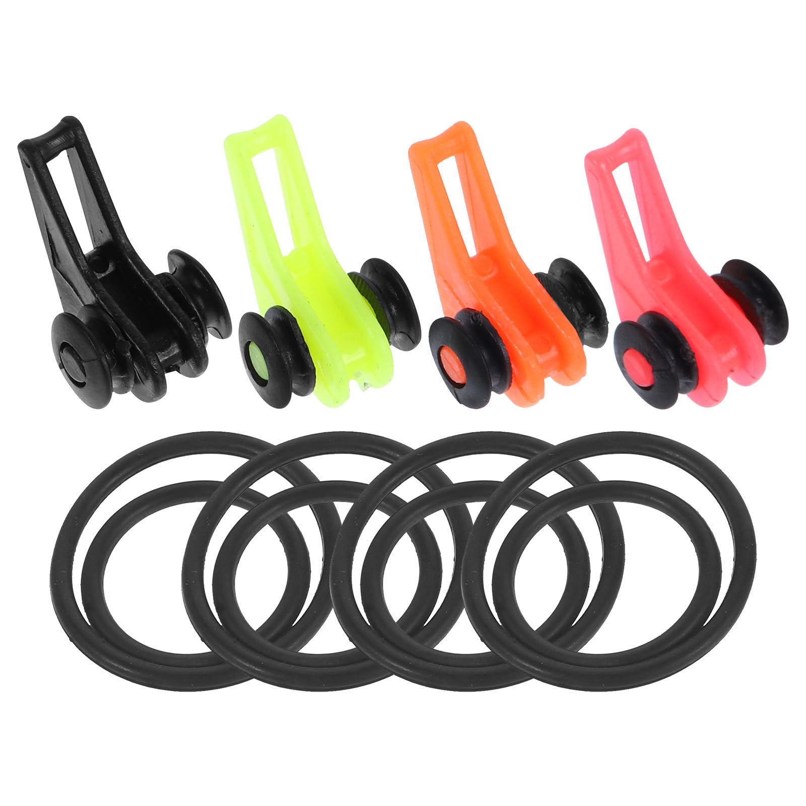 4pcs Fishing Pole Hook Keepers Bait Holders Fishing Rod Hooks Protector Lures Hooks