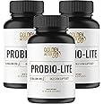 Golden After 50 Probio-Lite - for Gut Health and Digestion Support - Probiotics for Men and Women - 3 Bottles - Probiotics for Occasional Heartburn, Gas, Indigestion