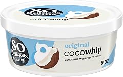 So Delicious Dairy Free CocoWhip Original, Vegan, Non-GMO Project Verified, 9 oz. Tub