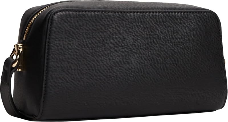 Damen Crossbody Bag Tasche Grace mit Reißverschluss, Schwarz (Black), Einheitsgröße