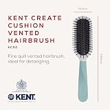 KENT Create Cushion Vented Hairbrush Detangling Blow-Dry All Hair Types view 2