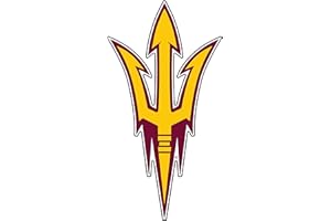 CRAFTIQUE Arizona State Sun Devils Magnet (PITCHFORK MAGNET (3",6",12",18"), 6 in)