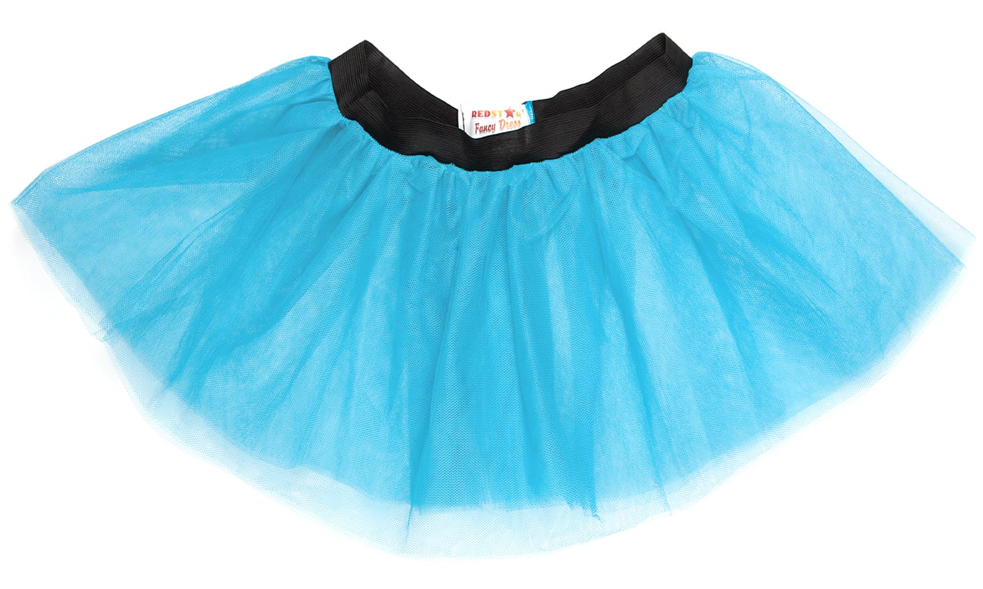 REDSTAR FANCY DRESS Ladies Neon Tutu Skirt 80s Party Outfit Hen Party Running Costume 1980s (14-22 UK, Turquoise)