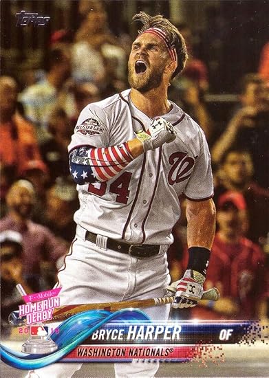 Amazon Com 2018 Topps Update Us202 Bryce Harper Baseball Card Wins 2018 Home Run Derby Collectibles Fine Art Amazon Com 2018 Topps Update Us202 Bryce Harper Baseball Card Wins 2018 Home Run Derby Collectibles Fine Art