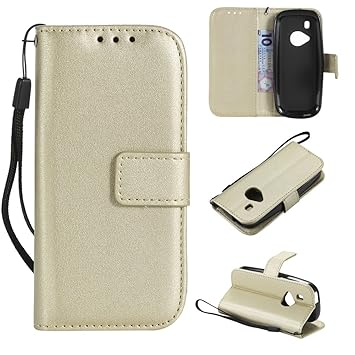 【クリックで詳細表示】Nokia 3310 2017 - 保護 バックシェル 交換 レザー シェル/カバー / 緩衝器/皮膚 / クッション - ファッション アートコレクション (Golden)