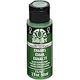 FolkArt Enamel Glass & Ceramic Paint in Assorted Colors (2 oz), 4036, Evergreen