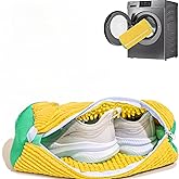 Running, tennis shoes, sneakers laundry bag for cleaning, washing, washer/dryer machine use. Reusable, durable, foldable.
