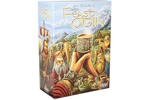 Z-MAN GAMES A Feast for Odin Board Game - Viking Saga of Wealth and Glory! Strategy Game, Family Game for Kids & Adults, Ages 14+, 1-4 Players, 30-120 Minute Playtime, Made by Feuerland
